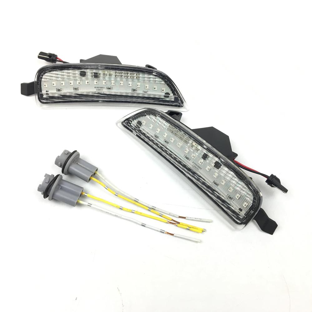 For Mazda Miata MX5 2016 2017 2018 2019 2020 2021 LED Side Marker Light Fender Bumper Lamp Front Amber Red Rear