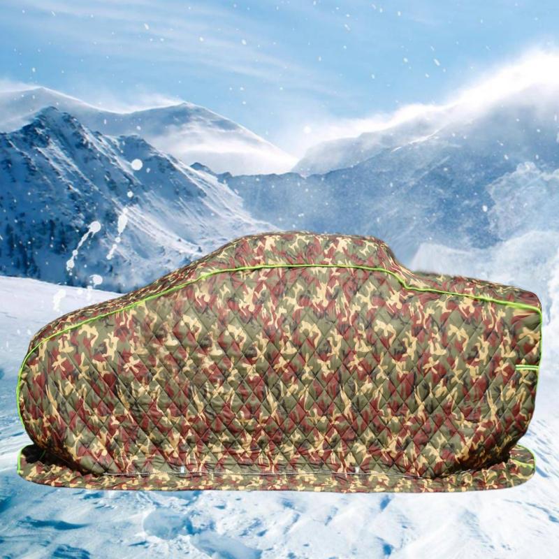 Heavy-Duty Winter Car Cover: Thick Cotton, Snowproof & Cold-Resistant