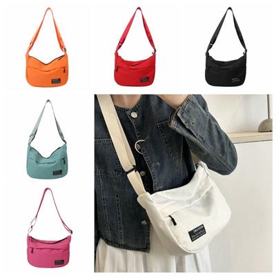 Handbag Canvas Dumpling Bag Underarm Bag Sports Crossbody Bag Casual Oxford Shoulder Bag  Daily