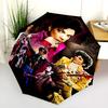 Prince's Iconic Guitar Artistry Folding Umbrella Portable Travel Gift Umbrella Three Folds