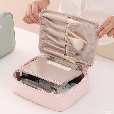 Women's Portable Travel Cosmetics Storage Bag with Large Capacity Waterproof Girl Makeup Bag Women's Washing Bag Organizer