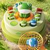 Children's Toy Release: Frog Animation, Flying Frog Catching Fun Toy, Sensory Interaction, 1-2 Player Game, Educational Toy