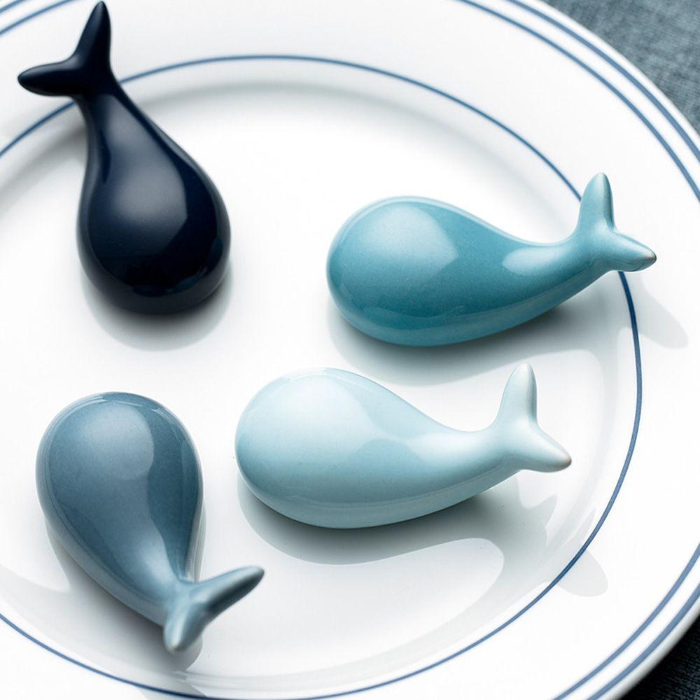 Whale Shape Home Decoration Kitchen Hotel Spoon Rack Chopsticks Stand Tableware Chopsticks Holder