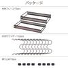 Toplife Telescoping Frying Pan Rack Kitchen Storage Rack with 10 Pot Frying Lid Holder Dividers, Stand, Pan, Pot, (Brown)