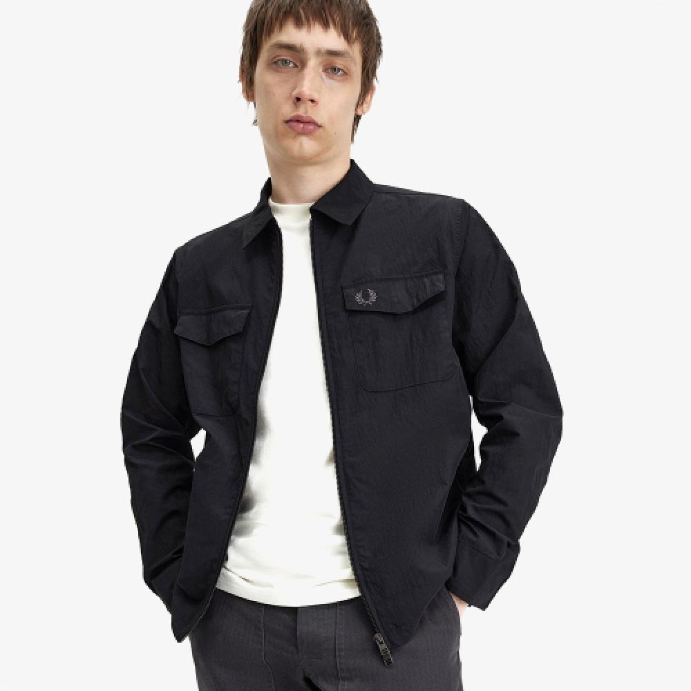 Fred Perry [sport] 2 Way Zip Overshirt  102  Afpm2415684 102