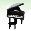 Miniature Realistic Grand Piano Simulate Pocket Piano Decoration Home Office Educational Display Tabletop Models Gift