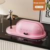 Entrance Storage Box Household Desktop Sundries Storage Rack Ornament Key Organizer Dust-proof Flip Finishing Rack