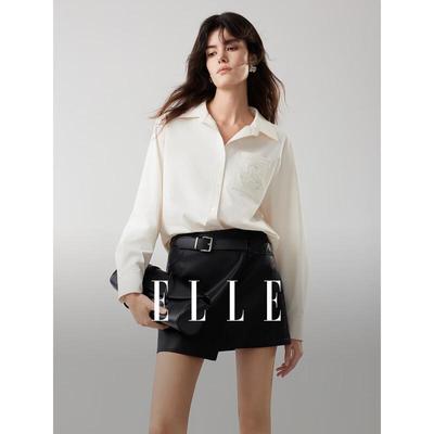 French Lapel Design Shirt