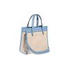 COACH Field Fabric With Cow Leather Tote Bag, Shopping Bag, Handbag, Shoulder Bag, Crossbody Bag Small Women's CH740-B4VPK