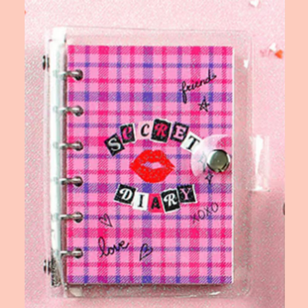 High Teen 6-hole Check Inner Notebook 80 Sheets