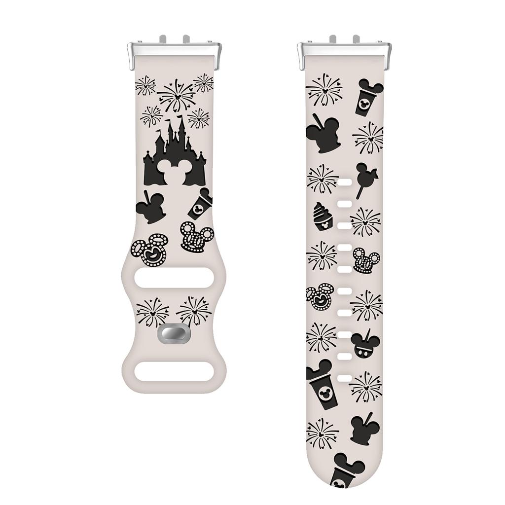 Grawerowany silikonowy pasek do Samsung Galaxy Fit 3 Miękka opaska na nadgarstek z TPU do inteligentnego zegarka Samsung Galaxy Fit 3 Pasek do zegarka