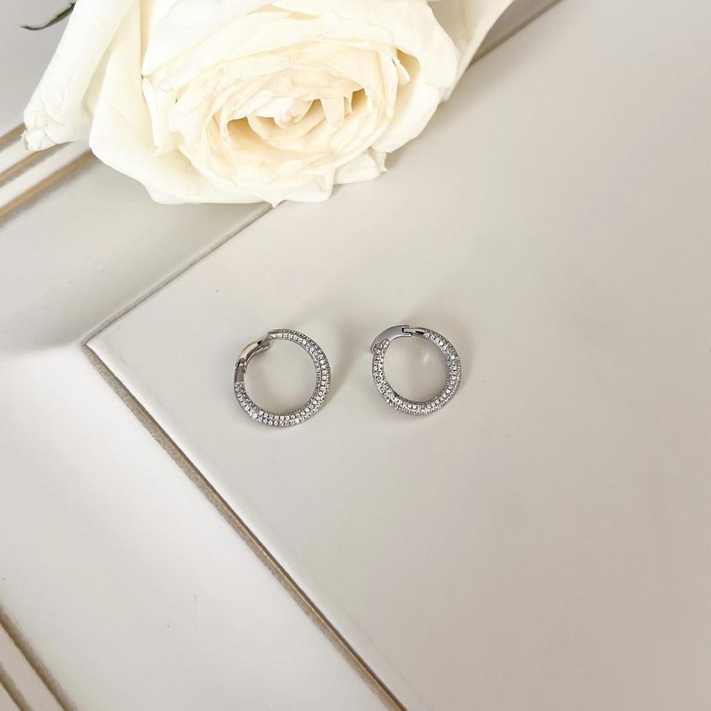 Silberohrringe mit Zirkonia (2142355)