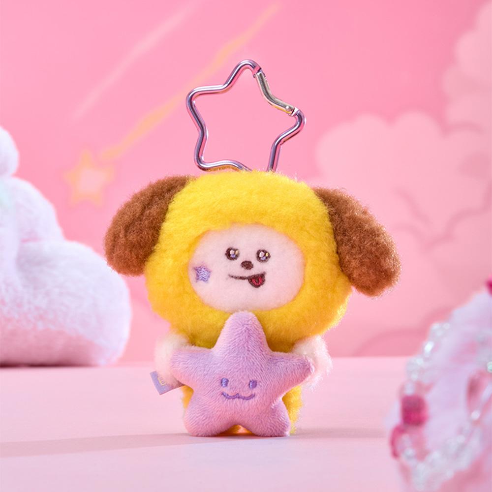 BT21 The Journey Purple Star CHIMMY Plush Keyring