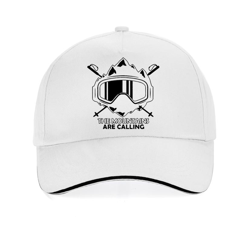 The Mountains Are Calling Ski Snowboard Baseball Cap Adjustable Dad Hat For Outdoor Men Womencool Unisex Adjustable