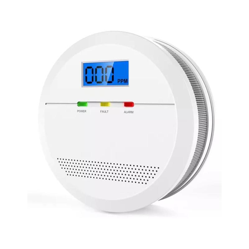 

Надежный стационарный детектор угарного газа для дома и коммерческого использования с точным измерением и функциями безопасности