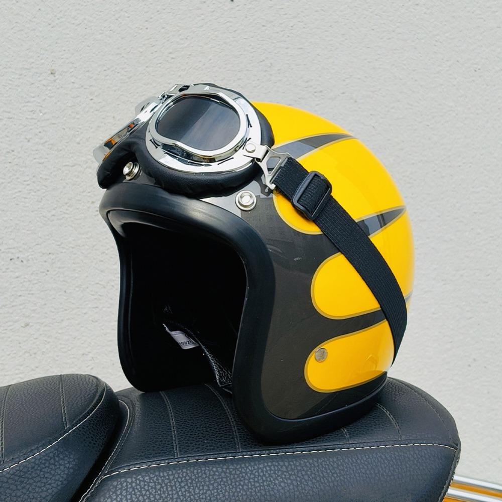 Helmet Half Helmet Retro Helmet Fiberglass Motorcycle Helmet