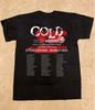 Cold Band Celebrating 25 Years Tour Dates 2025 T Shirt Black All Size K598
