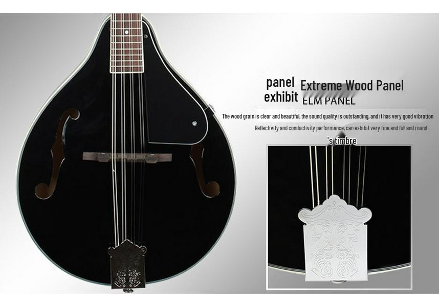 IRIN Tibetan Eight-String Ethnic Mandolin Instrument