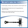 Front Door Check Stop Strap Door Check Assembly 68610-02160 for Toyota Corolla 1.8L 2.4L 09-13 LH RH Driver Passenger Side Door Check Strap Stopper