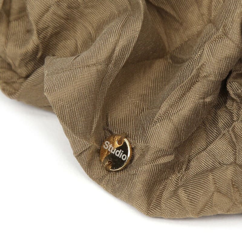 UNDERCONTROL STUDIO SCRUNCHIE / JEWEL / cr / SHINY BROWN