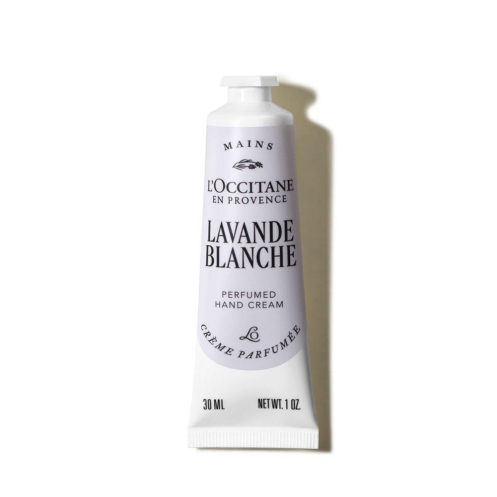 L Occitane Lavande Blanche Perfumed Hand Cream 30ml (White Lavender)