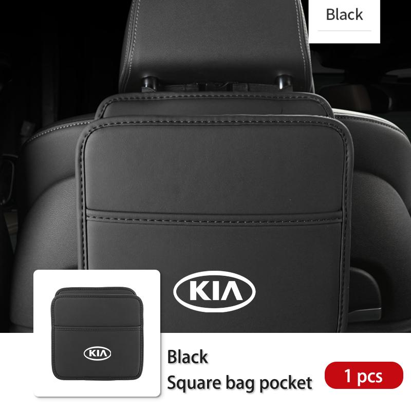 CAUWZ1 Car Seat Back Storage Case Garbage Hanging Bag Trash Can Bin For KIA Ceed Sportage Rio K5 K2 Optima Cerato Proceed Venga