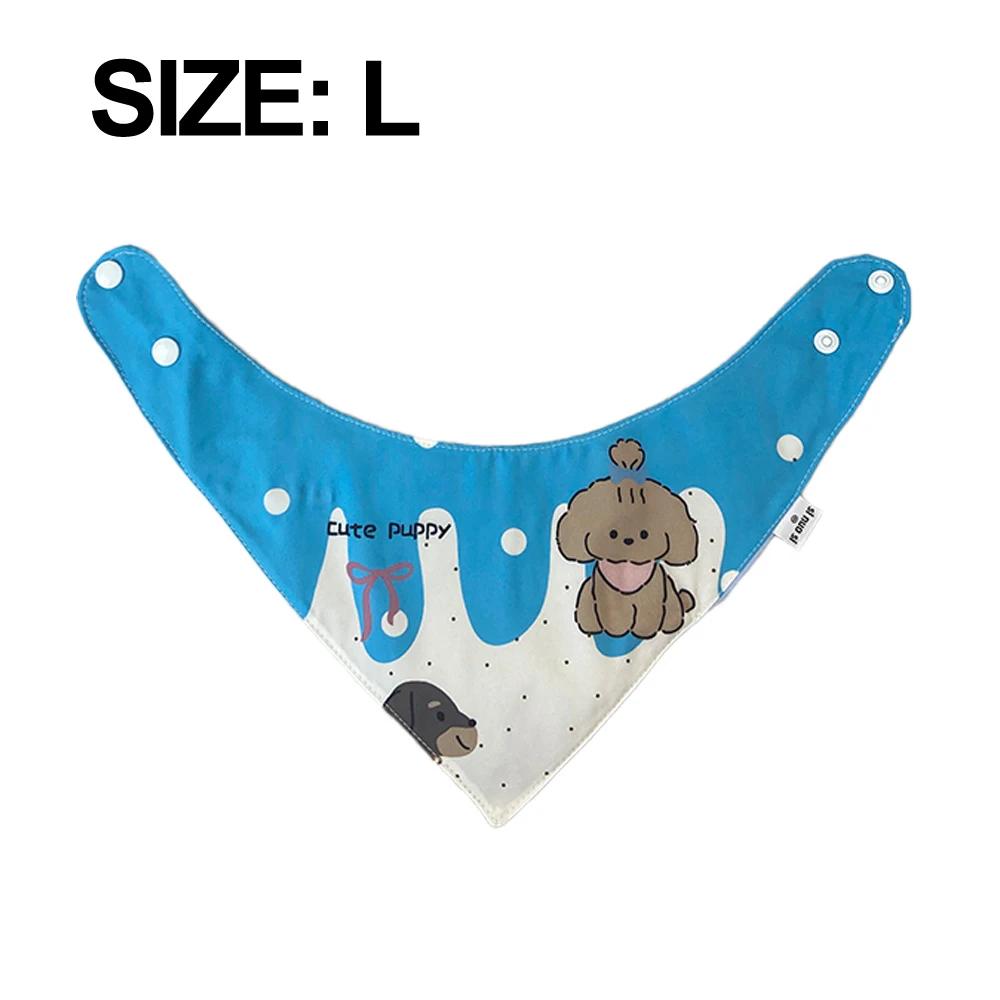 Pet Triangular scarf, Cat & Dog Soft Triangular Towel To Prevent Drooling Teddy Bichon Decorative Accessories, Cat Snap Scarf
