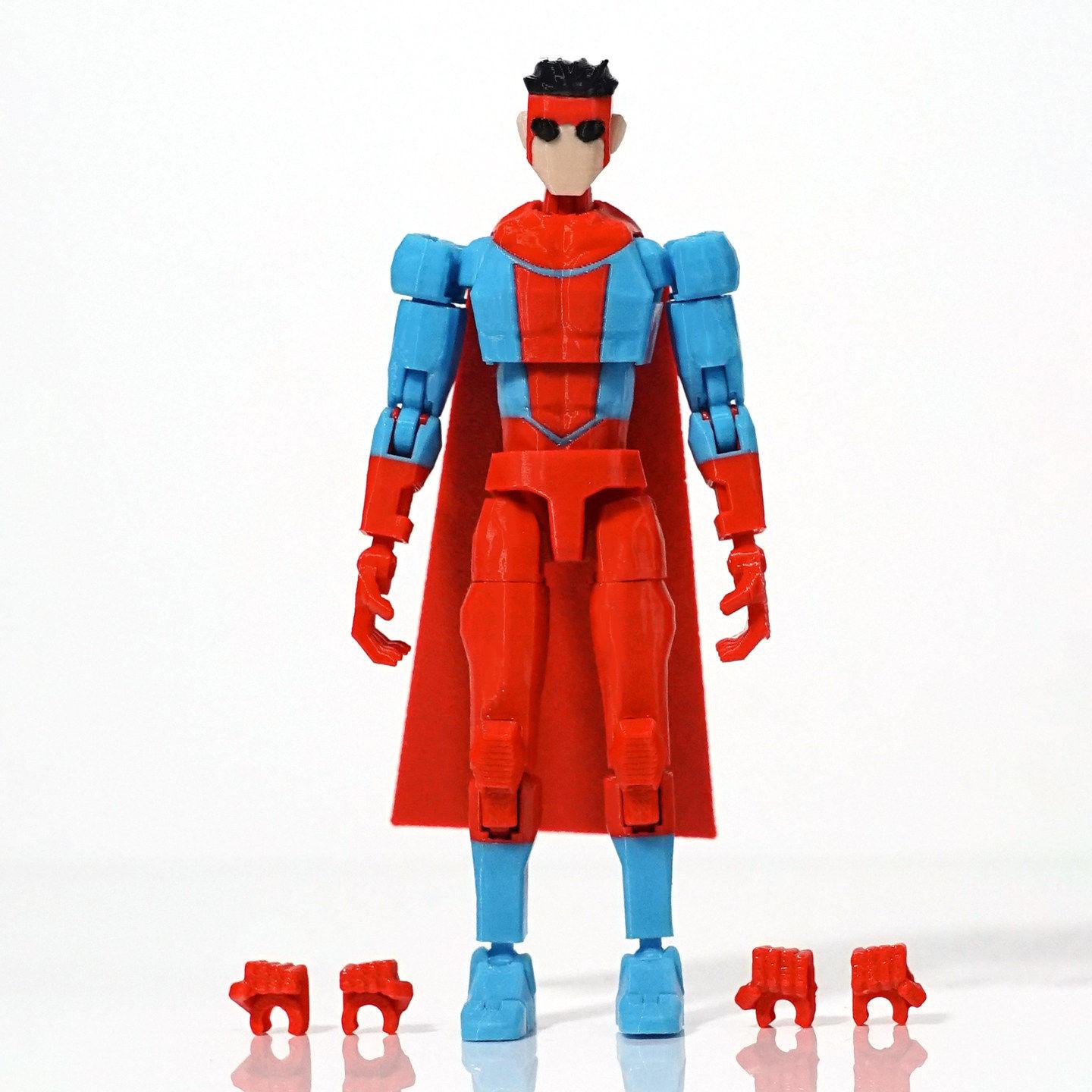 

В наличии 3D-печатный Непобедимый Мальчик Omni-Mark Dummy13 T13 Аксессуары Многосуставная Фигурка-Игрушка