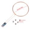 5Pcs DC 5V Wireless Power Supply Transmitter Coil USB Wireless Receiver LED Light Induction Lamp Toys Model Robots Sand Table