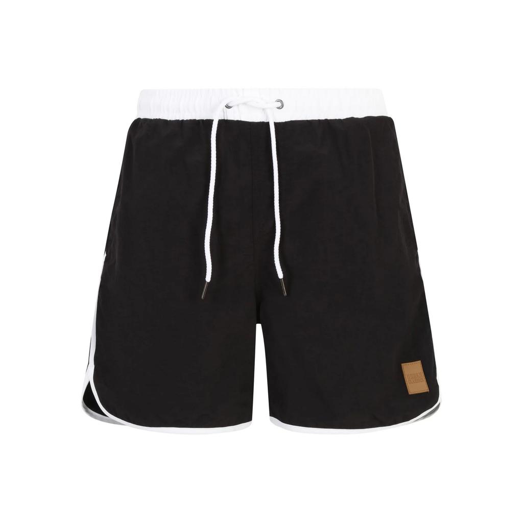 Urban Classics Mens Retro Swim Shorts
