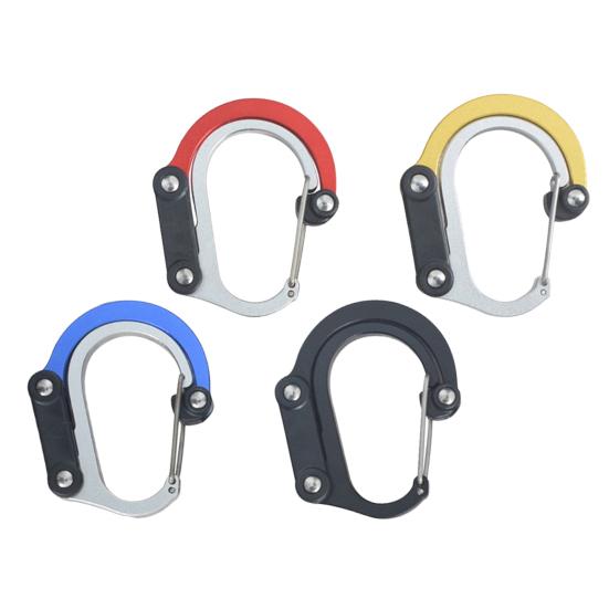 Carabiner Buckle Hanging Buckle Strong Load-bearing Not Easily Deformed Aluminum Alloy Versatile D-type Carabiner Clip