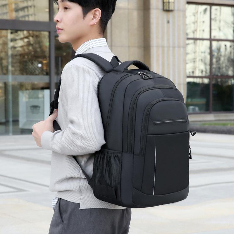 Large Capacity Backpack for Men Casual Simple Business College Students Travel Computer Bag Travel School Bag Backpack