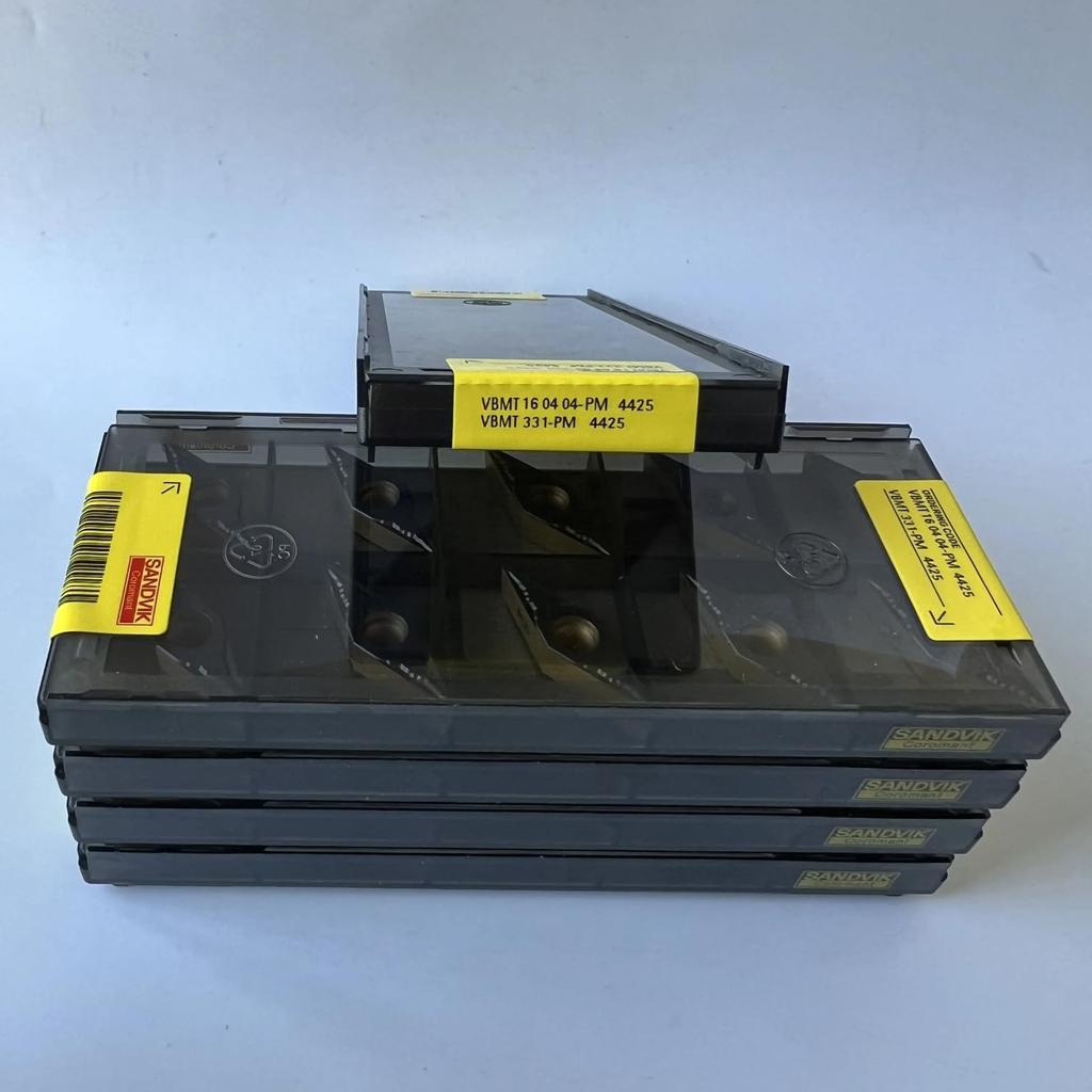 Original Sandvik / VBMT160404-PM 4425  / CNC Lathe Carbide Blade 10 PCS
