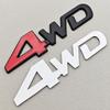 3D Metal Car Logo 4WD Sticker Trunk Badge Fender Side Emblem For JEEP Toyota Frod Chevrolet Honda Universal Accessories Wq1