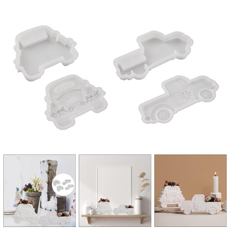 Zarte Kerzenform, Silikonform, Kerzenherstellung, wiederverwendbare Kerze, süße Epoxidform, Gussformen, DIY-Silikonform