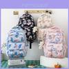 Trendiger Nylon-Rucksack für Studenten Große Kapazität Lässige Schultasche Unisex Stilvolles Design