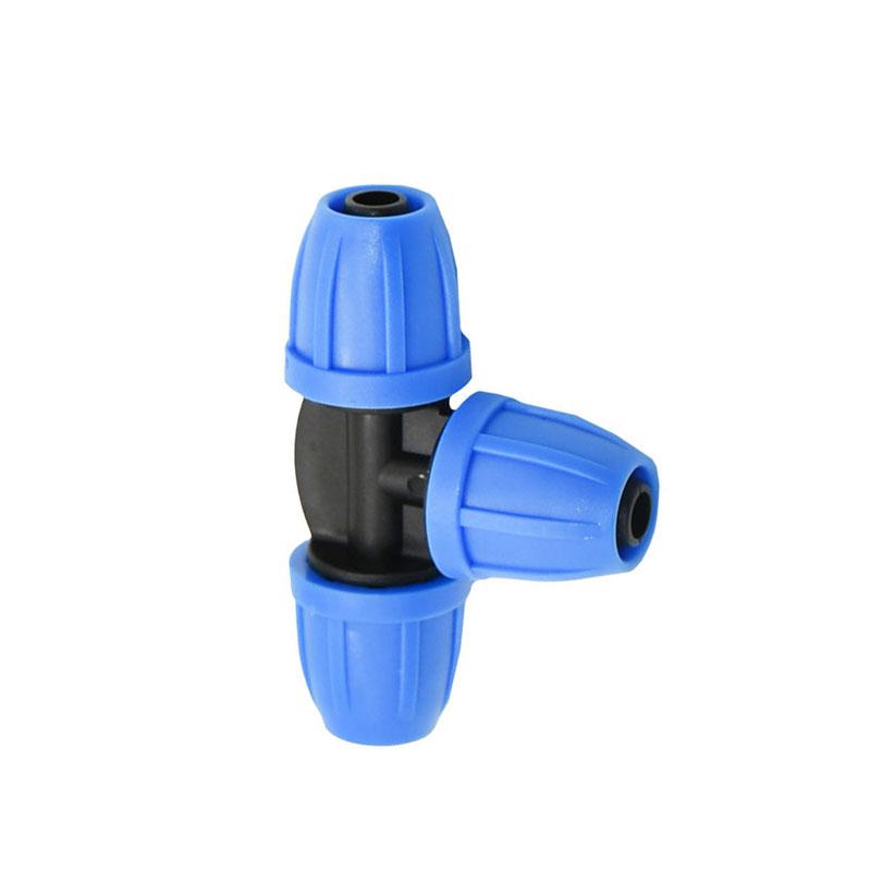 3/8" Gartenschlauch T-Stück Reduzierstück Wasserverteiler Winkel Endstopfen Reparatur 8/11mm 4/7mm Dornverbinder 4 Stück
