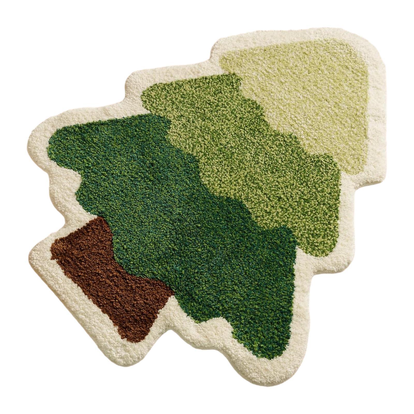 

Christmas Tree Rug Soft Gifts Sturdy Professional Nordic Bathtub Carpet