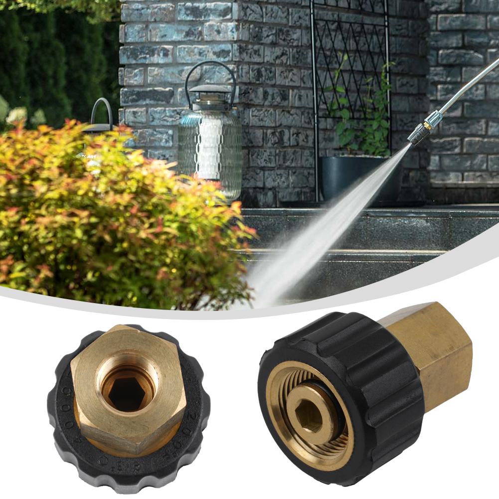 Adapter Connector Parts Supplies Wash Machine Yard Accessories M22 X 1/4 IT Outdoor Car Cleaning High Pressure
