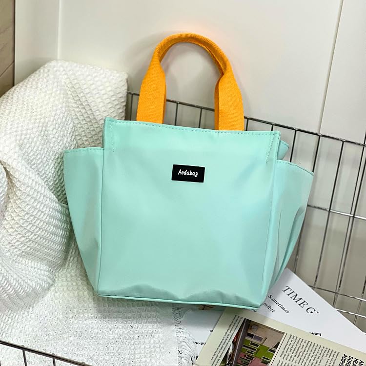 Mini Tote Bag for Canvas Tote Easy To Lunch Commuting Handbag [SEYIXU] Women, Bag, Small, Adult, Cute, Stylish, Lightweight, Functional, Use, Bag,