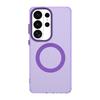 Wireless Charging Case For Samsung Galaxy S26 Ultra Case Magnetic Luxury Frosted Silicone Cover S26 Plus Ultra Cover Protector