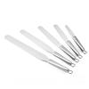 10in Straight Cake Cream Icing Handle Stainless Cake Decorating Tools Home Bakery Tools
