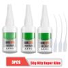 3PCS Welding High Strength Oily Glue Universal Super Adhesive Glue Strong Glue Plastic Wood Ceramic Metal Soldering Agent 50g