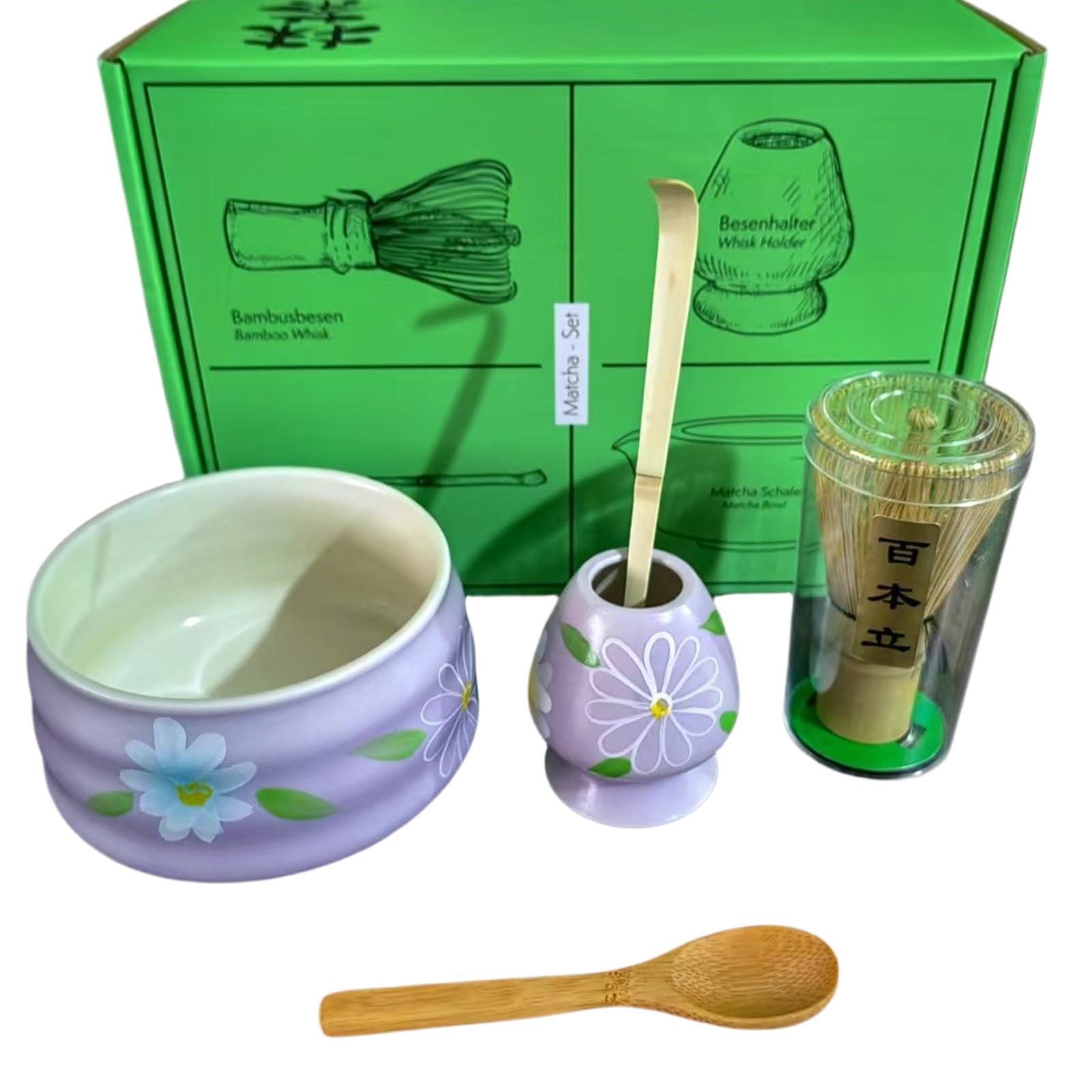 

Premium Tea Whisk Set With Matcha Whisk Set, Perfect For Matcha Lattes And Traditional Ceremonies One Size
