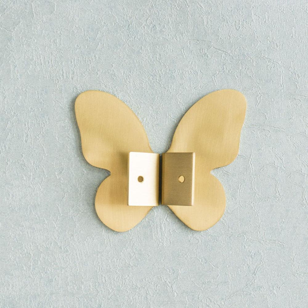 Wardrobe Gold Color Cabinet Pulls Pull Handle Butterfly Door Knob Furniture Hardware Drawer Handles