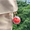 Apple Simulated Rearview Mirror Pendant Fruit Shaped Bag Pendant Decor Car Ornament  Christmas Gift