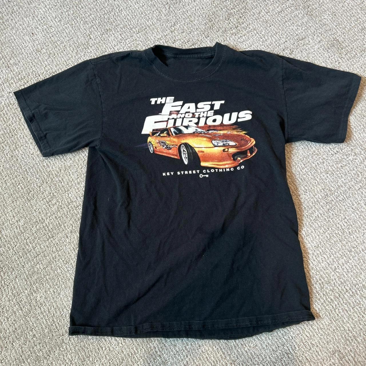 Fast and Furious Black Tee XL
