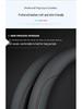 D-Shaped Genuine Leather Steering Wheel Cover: Non-Slip, Sweat-Absorbent, Ultra-Thin, Breathable, Universal Fit for All Seasons