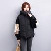 Down cotton-padded clothes women's winter small short cotton-padded clothes fashionable thickened small cotton-padded jacket