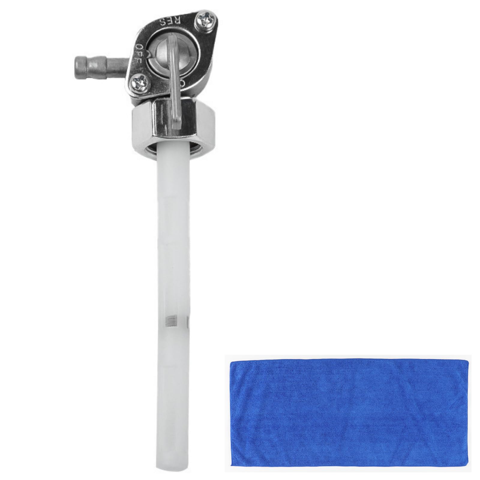 

Quikaboo Топливный кран M14 P1.0 L-образный топливный бак Monkey Gorilla Мотоциклетный бензиновый кран Универсальное полотенце в комплекте